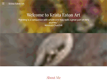 Tablet Screenshot of kristaeaton.com